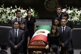 Posthumous Tribute To Politician Porfirio Muñoz Ledo In The Chamber Of Deputies Of Mexico