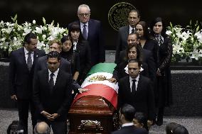 Posthumous Tribute To Politician Porfirio Muñoz Ledo In The Chamber Of Deputies Of Mexico