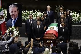 Posthumous Tribute To Politician Porfirio Muñoz Ledo In The Chamber Of Deputies Of Mexico