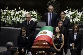 Posthumous Tribute To Politician Porfirio Muñoz Ledo In The Chamber Of Deputies Of Mexico