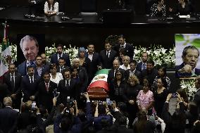 Posthumous Tribute To Politician Porfirio Muñoz Ledo In The Chamber Of Deputies Of Mexico