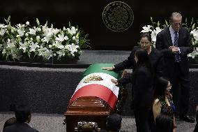 Posthumous Tribute To Politician Porfirio Muñoz Ledo In The Chamber Of Deputies Of Mexico