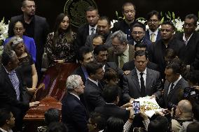 Posthumous Tribute To Politician Porfirio Muñoz Ledo In The Chamber Of Deputies Of Mexico