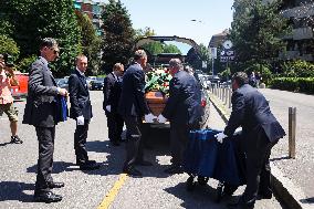 Funeral Of Luis Suarez In Milan