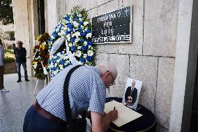 Funeral Of Luis Suarez In Milan