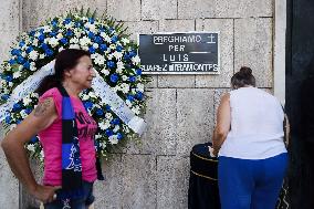 Funeral Of Luis Suarez In Milan