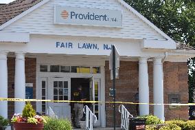 Bank Robbery At Provident Bank In Fair Lawn, New Jersey