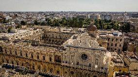 Drone View Of Lecce, Italy