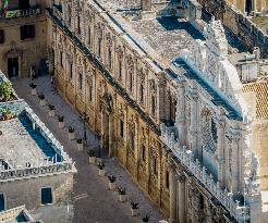 Drone View Of Lecce, Italy