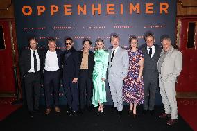 Oppenheimer Premiere - Paris JD