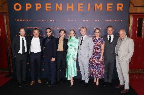 Oppenheimer Premiere - Paris