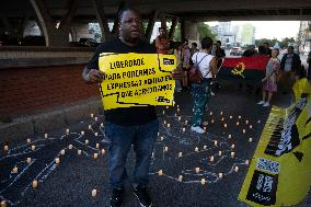 Candlelight Vigil For Justice For Victims Of Police Violence In Angola