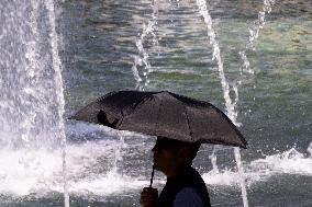 U.S.-WASHINGTON, D.C.-HEAT WAVE
