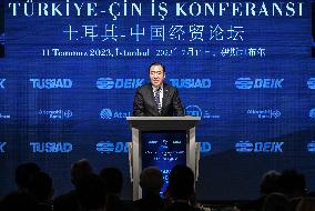 TÜRKIYE-ISTANBUL-CHINA-BUSINESS CONFERENCE