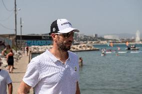 Tony Estanguet Launches 1,2,3, Nagez Avec Paris 2024 - Marseille