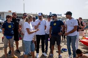 Tony Estanguet Launches 1,2,3, Nagez Avec Paris 2024 - Marseille