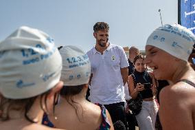 Tony Estanguet Launches 1,2,3, Nagez Avec Paris 2024 - Marseille