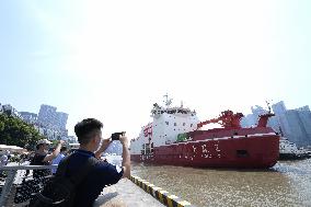 CHINA-SHANGHAI-ARCTIC OCEAN-SCIENTIFIC EXPEDITION (CN)