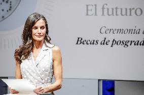 Royals At La Caixa Scholarships Event - Madrid