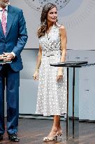 Royals At La Caixa Scholarships Event - Madrid