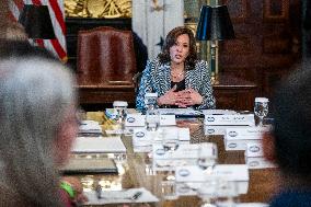 Vice President Kamala Harris delivers remarks on risks related to artificial intelligence