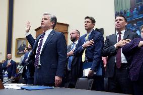 Director Wray Hold A FBI Oversight Hearing