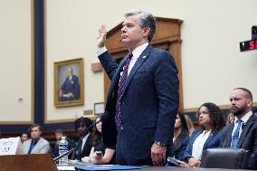 Director Wray Hold A FBI Oversight Hearing