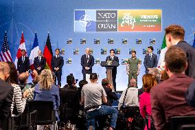 G7 Leaders Meeting With Volodymyr Zelenskyy In Vilnius