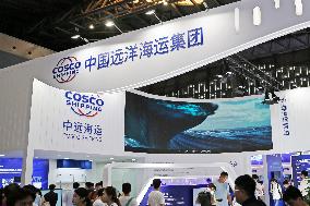 COSCO Shipping At 2023 WAIC in Shanghai