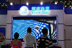 State Grid Booth At 2023 WAIC in Shanghai