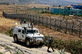 LEBANON-ISRAEL-BORDER TENSIONS-UNIFIL
