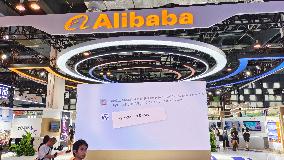 Alibaba Booth at 2023 WAIC in Shanghai