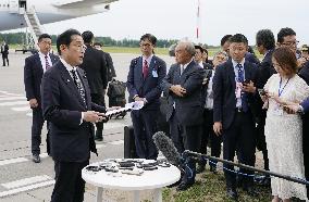 Japan PM Kishida in Lithuania