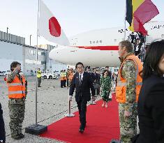 Japan PM Kishida in Brussels