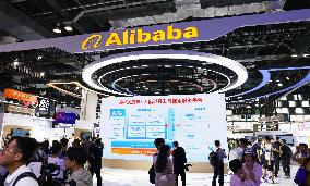 Alibaba Booth at 2023 WAIC in Shanghai