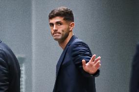 Christian Pulisic Medical Check-up The Before Contract Signing For A.C. Milan