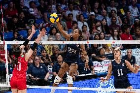 (SP)U.S.-ARLINGTON-VOLLEYBALL-NATIONS LEAGUE-WOMEN-USA VS JPN