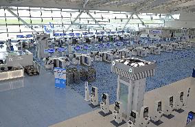 Int'l flight facility at Tokyo's Haneda airport