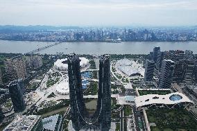 The Tallest Building Hangzhou Century Center in Hangzhou