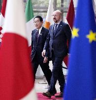 EU-Japan summit in Belgium