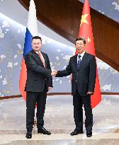 CHINA-BEIJING-CHEN WENQING-RUSSIA-MEETING (CN)