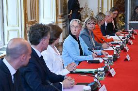 French PM Meets Her Indian Counterpart Narendra Modi - Paris