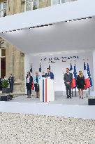 Reception for military staff on the eve of Bastille Day - Paris