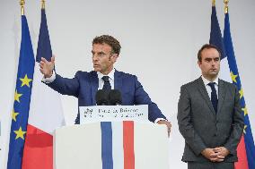 Reception for military staff on the eve of Bastille Day - Paris