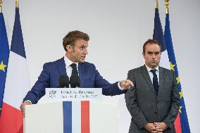 Reception for military staff on the eve of Bastille Day - Paris