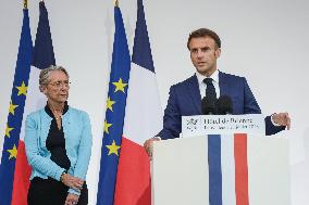 Reception for military staff on the eve of Bastille Day - Paris