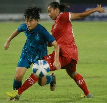 (SP)INDONESIA-PALEMBANG-FOOTBALL-AFF U-19-WOMEN'S CHAMPIONSHIP-SEMIFINAL-INDONESIA VS THAILAND