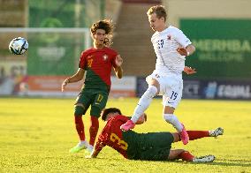 (SP)MALTA-PAOLA-FOOTBALL-UEFA-U19 EURO FINAL TOURNAMENT-POR VS NOR