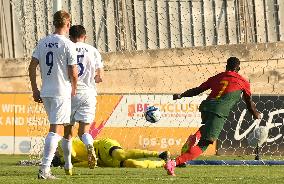 (SP)MALTA-PAOLA-FOOTBALL-UEFA-U19 EURO FINAL TOURNAMENT-POR VS NOR