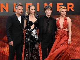 Stars Walk Out Of Oppenheimer Premiere - London